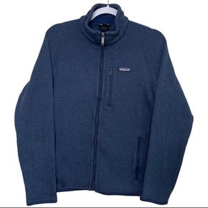 Patagonia Mens Blue Better Sweater Fleece Jacket Size Medium